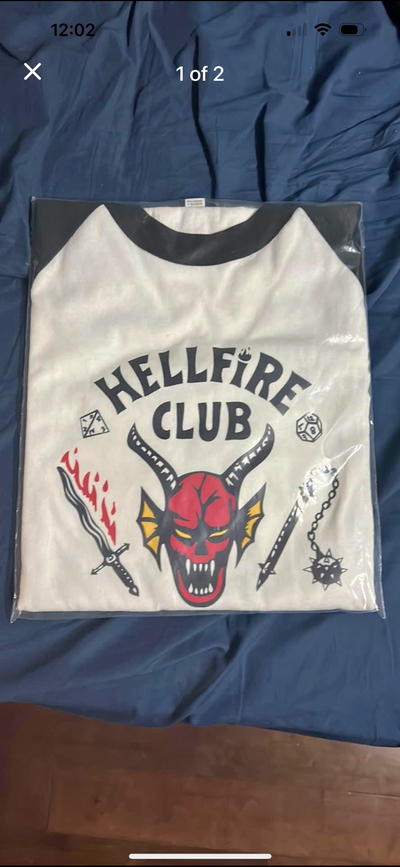New Stranger Things Hellfire Club Tshirt, View more