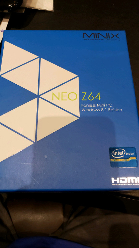 MINIX NEO Z64, Fanless Mini PC Win 8.1+ Logitech Mini Keyboard in Desktop Computers in Markham / York Region - Image 2