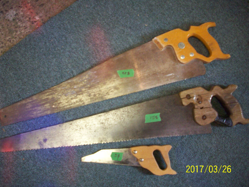Antique hand saw for sale  