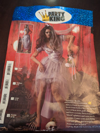 Zombie Bride Costume.  Adult XL