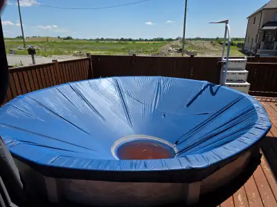 Above ground pool - 15ft round. (New pool liner required) Everything is in good working order. Pump...