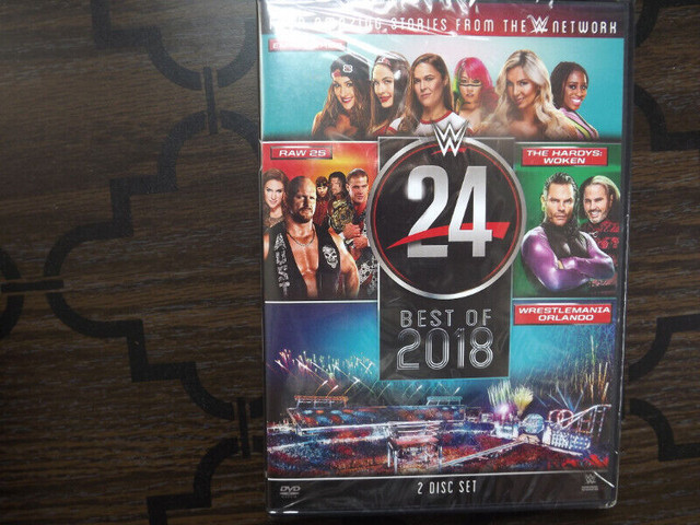 FS: WWE "24 Best Of 2018" 2-DVD Set (Factory-Sealed) in CDs, DVDs & Blu-ray in London