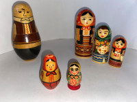 Ukrainian Nesting Dolls - Family