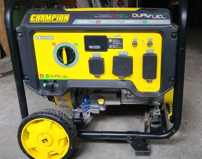 Génératrice / Generator Dual Fuel Champion 4550, View more