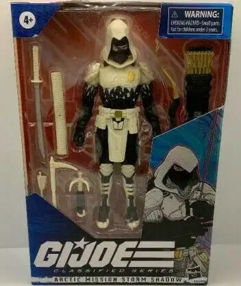 I am offering BRAND NEW Factory Sealed G.I. Joe Classified Series 14 Arctic Mission Storm Shadow (HT...