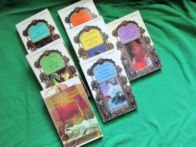 A wonderful series that everyone should read = From " The Magician's Nephew" to "The Last Battle". C...