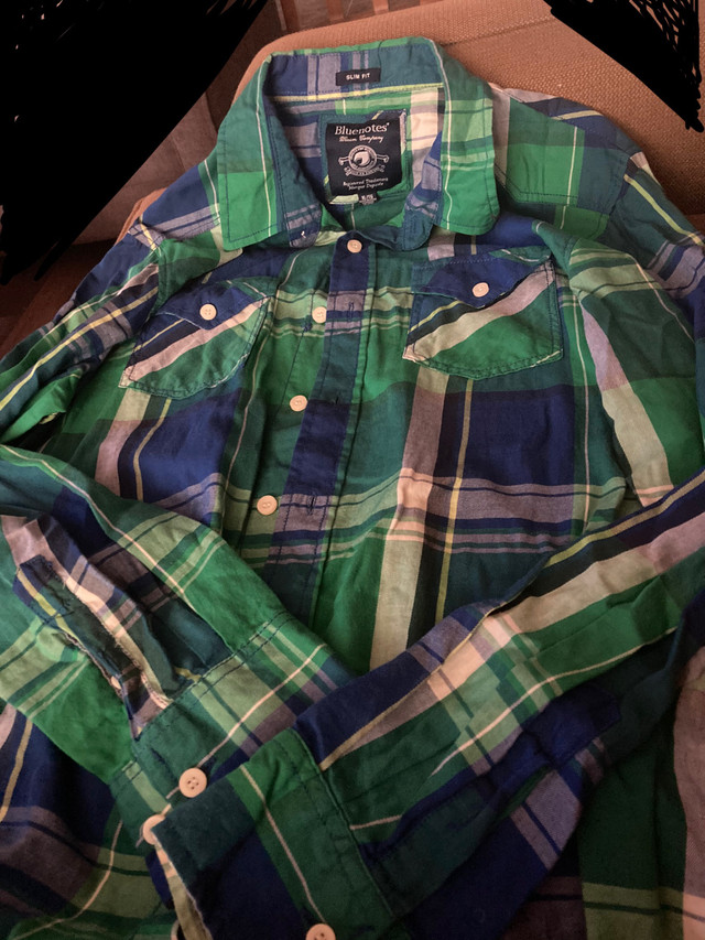 2 Slim fit men’s 100% cotton shirts **NEW PRICE** in Men's in London