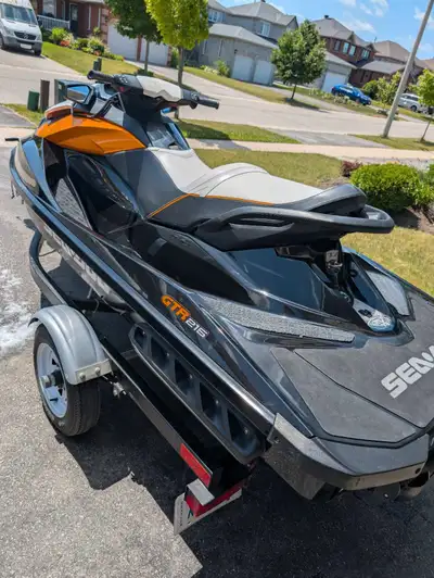 Selling my Sea-Doo GTR 215 in excellent condition. Runs great with 204 hours on it. Well-maintained...