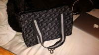 TNA Grey and Black Powell Bag