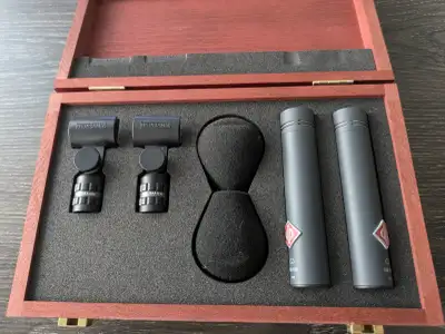 Neumann KM 184 Stereo Microphone Set, View more