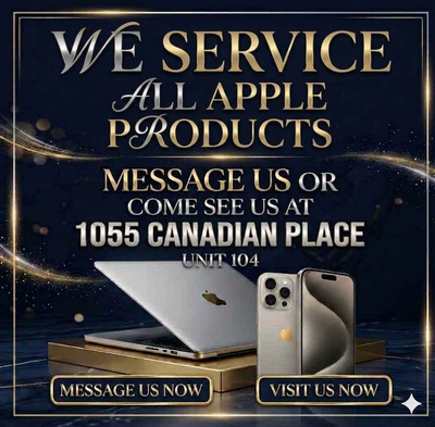 We Service All Apple Products, View more