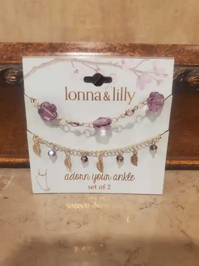 lonna & lilly ankle bracelets, View more
