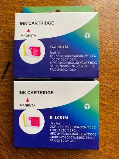 New - B–LC51 Remanufactured Colour Ink Cartridges (5) - Non-OEM, View more