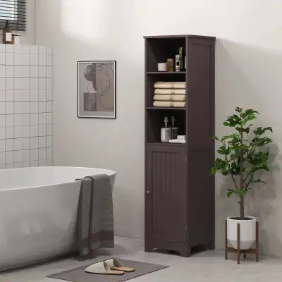 Tall Bathroom Storage Cabinet, Freestanding Tower Cabinet with A, View more