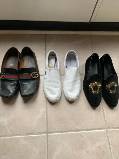 Designer Dress Shoes – Versace, Gucci & Lacoste, View more