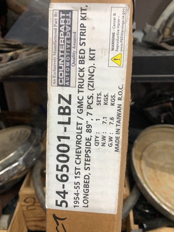 Complete 195455 box bed strip kits Classic Cars Red Deer Kijiji