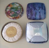 2 Woods of Windsor English Soap Freesia & Lavender in metal tins