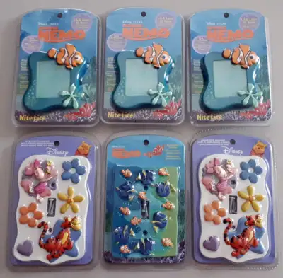 (3) LED Night Lights and (3) Wallplates; Disney; Louisbourg, View more