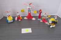 1987 ROGER RABBIT DISNEY LOT FIGURINES FIGURES