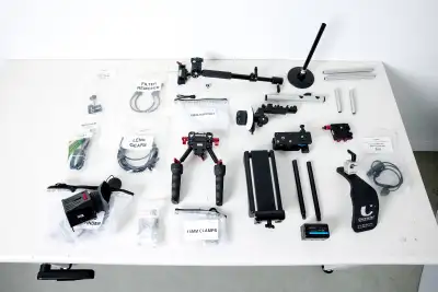 Cine Rig Accessories Kit (Chrosziel, Handles, Rails, Lens Gears), View more