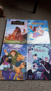 Livres Disney grand format (4 pour 30$))