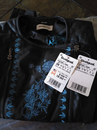 Desigual Blouson Beth Noir Ladies Jacket Sz 36/US6