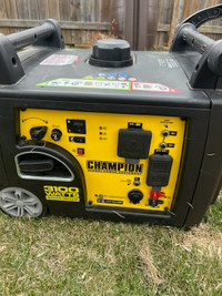 Champion 3100 watt portable generator 