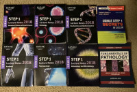 USMLE Step 1 Kaplan Books & Pathoma