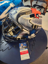 Curtis Joseph Signed Goalie Mask 