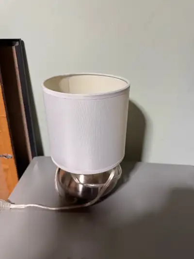 Silver Colour Touch Lamp, View more