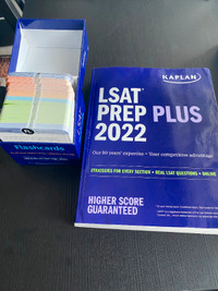 Kaplan LSAT Prep Plus Book and Flashcards