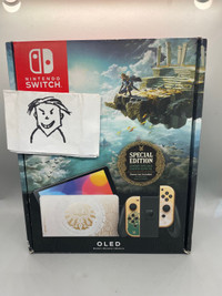 NEW OLED ZELDA NINTENDO SWITCH SPECIAL EDITION LIKE NEW