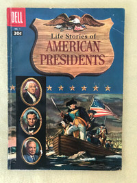 Dell Giants comic book American Presidents