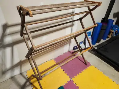 Antique Wooden Cloths Rack, View more