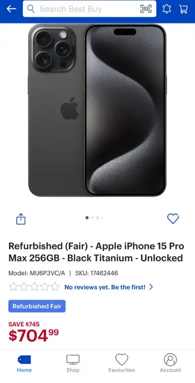 WTB unlocked iPhone 15 Pro or Pro Max, View more
