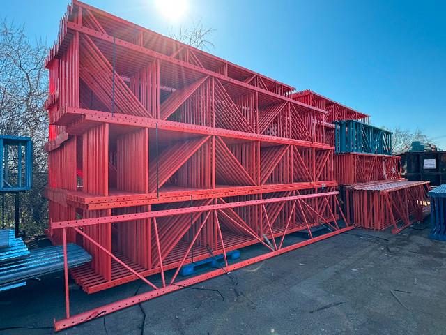 Used warehouse rack. Large quantity available. Redi Rack type in Industrial Shelving & Racking in Mississauga / Peel Region - Image 4