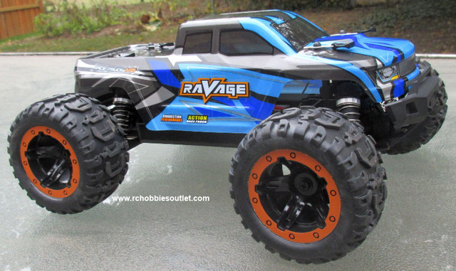 RC Electric Truck 1/16 Scale LIPO Battery 4WD RTR in Hobbies & Crafts in Lethbridge - Image 3