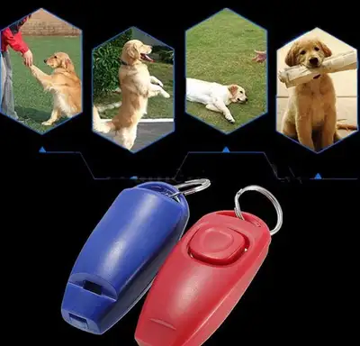 Le paquet incluent: 1 x Pet formation cliquez et sifflet. VISION FEMME MODERNE sur FB. Acheté tel qu...