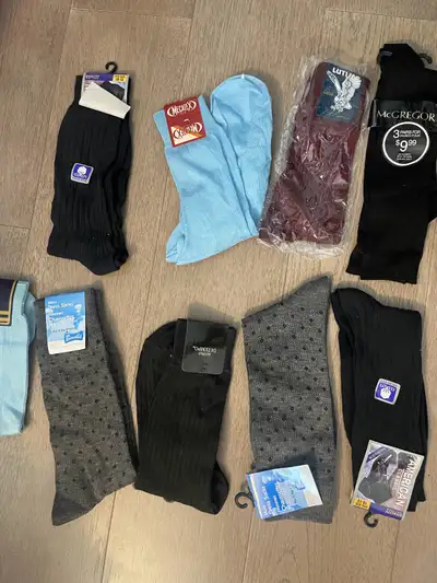 NEW! Assorted Men’s Dress Socks, View more