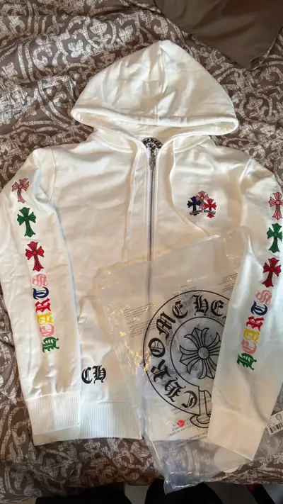 chrome hearts zip up, View more