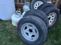 205/75R14 trailer tires/wheels