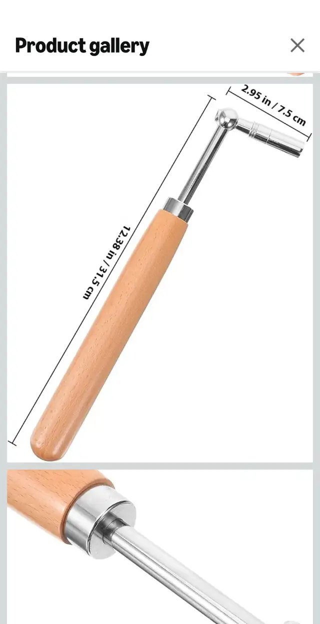 Piano Tuning Wrench Instrument Spanner Tool Steel Rod in Hand Tools in City of Toronto - Image 7