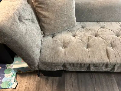 Button Tufted Chaise Lounge Chair, View more