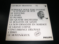 Georges Brassens - IX (1966) LP vinyle