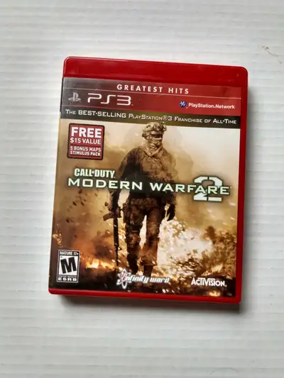 CALL OF DUTY MODERN WARFARE 2 COD PS3 GAME PLAYSTATION 3 MINT, View more