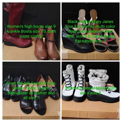 10 pairs of shoes for $50, it equals to $5 per pair, View more