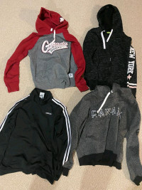 3 Hoodies and 1 Jacket (Brand New)