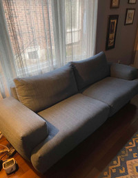 Structube Couch for Sale 3-seater 