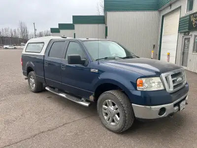 2008 Ford F150 XLT 277 550 kms 5.4L V8 Gas engine 4 wheel drive Trailer brake controller Crew cab (s...
