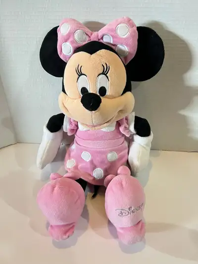 Official Disney Minnie Mouse Large Stuffed Plush Like New, View more